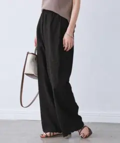 【新品】ロペピクニック＊刺繍イージーワイドパンツ