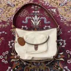 S*s様 ラルフローレン ワンショルダー キャンバス レザー バッグ