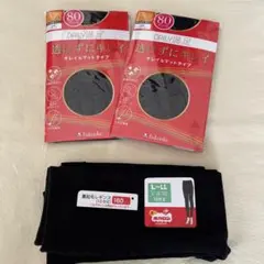 ホカロン厚手レギンスとタイツセットL-LL