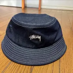 Stussy バケットハット ダークブルー