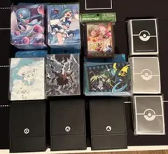 海外ポケセン限定】ポケモンカード30周年 デッキシールド デッキケース