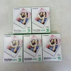 FUJIFILM instax mini フィルム 10枚入り５本パック