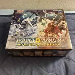 スノーハザード＆クレイバーストジムセット 拡張パック スノーハザード&クレイバースト ポケモンセンター