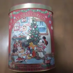 ディズニー クリスマス チョコレートクランチ缶