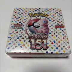 ポケモンカード 151 シュリンク付きボックス