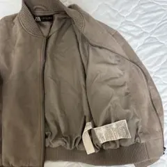 スエード ブルゾン