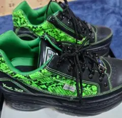 YOSUKE U.S.A 厚底スニーカー ヨースケ　グリーン