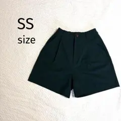 【Honeys♡ハニーズ】　ショートパンツ　深緑　ダークグリーン　SSサイズ