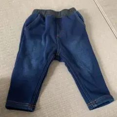 裏起毛デニムパンツ 80cm