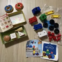 こどもちゃれんじ　ぽけっと　エデュトイ　サンドイッチやさん＆ねじブロック