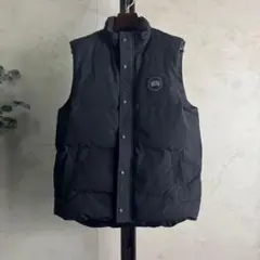カナダグース Lサイズ GARSON VEST ダウンベスト ブラックレーベルのサムネイル