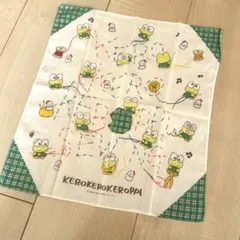 サンリオ　平成レトロ　けろけろけろっぴ　ハンカチ