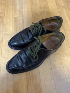 未使用級！Berwick 4406 コードバン 外羽プレーントゥ ドレスシューズ