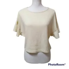 C.O.L.Z.A コルザ 【M】カットソー Tシャツ レディース USED