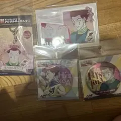 HUNTER×HUNTER ヒソカ アクリルスタンド 缶バッジ