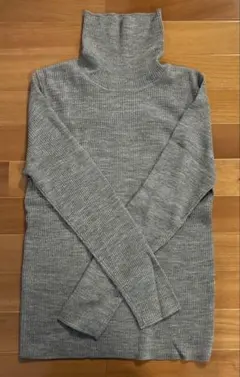 GU ジーユー タートルネックセーター グレー XLサイズ