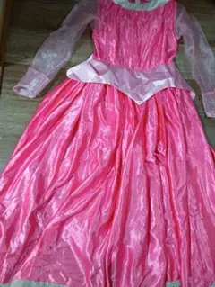 眠れる森の美女 オーロラ姫ドレス ピンク XLサイズ