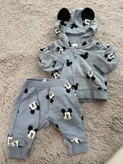 H&M ミッキーマウス柄 パーカーとパンツセット