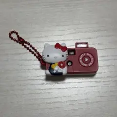 ハローキティ なつかしアイテムミニチュアコレクション　カメラ型チャーム