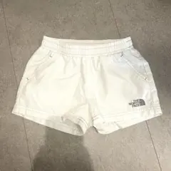 THE NOTTH FACE 女の子 男の子 水陸両用ショートパンツ　110 白