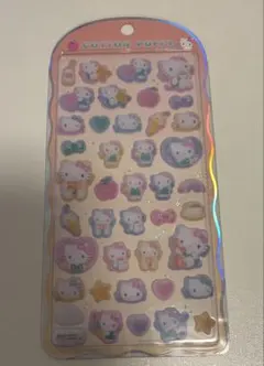 サンリオ　ハローキティ　コットンパフィー　シール