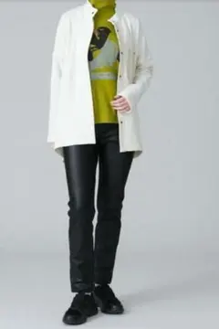 新品 秋冬★4万円弱★特価/HIROKO KOSHINO★ 洗える美脚パンツ 黒