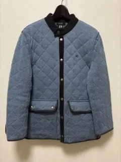 BURBERRY BLACK LABEL キルティングジャケット コーデュロイ襟