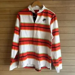 Y2K 00s Nike ナイキ ボーダー シャツ - メルカリ