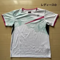 美品 ☆ ヨネックス　ゲームシャツ　ウェア　レディースO ホワイト
