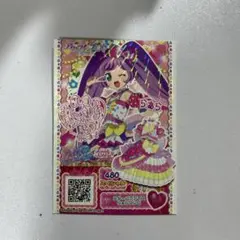 アイカツ プリパラ 映画 入場者特典 カード サイン入り 真中らぁら プリチケ