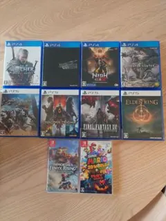 PS4、PS5、 Switchゲームソフト10本 セット