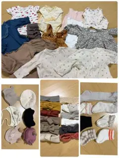 ロンパース・靴下・ヘアバンドセット　まとめ売り