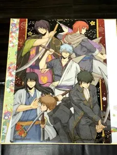 ジャンボカードダス 銀魂 くりあぽすたぁぁぁ!! べすと盤 クリアポスター