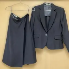 アオキ　レミューズ　ネイビー　スカートスーツ