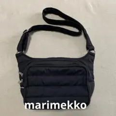 marimekko BILLIE ショルダーバッグ ブラック