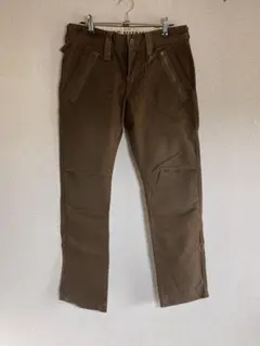 EDWIN ブラウン ワークパンツ スリムフィット