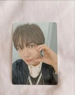 なにわ男子 大西流星 アシメブラメ特典カード トレカ