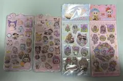 ラブブお尻シール、ウォーターシール4枚セット②