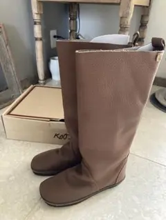 koosロングブーツ　キャメル37箱付きのサムネイル