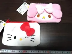 ハローキティ・マイメロディ ポーチセット