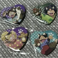 忍たま乱太郎　ナンジャタウン　ハート缶バッジ