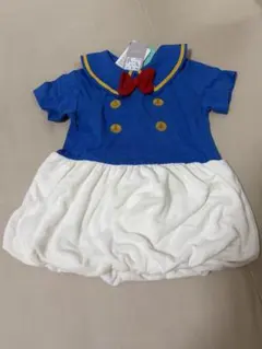 futafuta ドナルドダック ワンピース90cm