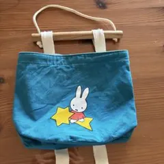 ミッフィー ミニトートバッグ 木製ハンドル