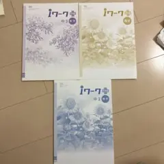 iワーク 中2理科 中3数学 歴史 セット