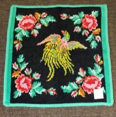 FEILER　タオルハンカチ　花柄　鳥　ハンドタオル　大判　フェイラー