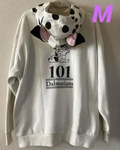 ❤101匹のわんちゃん❤ パーカー　Mサイズ ディズニー 耳付き
