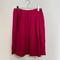【美品】ROPE ロペ フレアスカート ピンク 38 日本製 ウール混