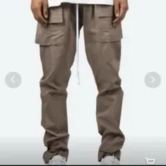 mnml/ミニマル/ドロップクロッチカーゴパンツ