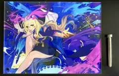 モンスト 高精細複製 イラスト ルシファー winter ver. - メルカリ