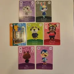 あつ森　amiiboカード　ジュン・ミッチェル・その他セット